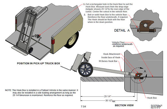 What are the rules for moving items in a pickup?