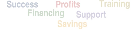 Éxito ganancia capacitación financiación apoyo ahorro