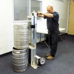 PowerMate LE-1 stacking kegs